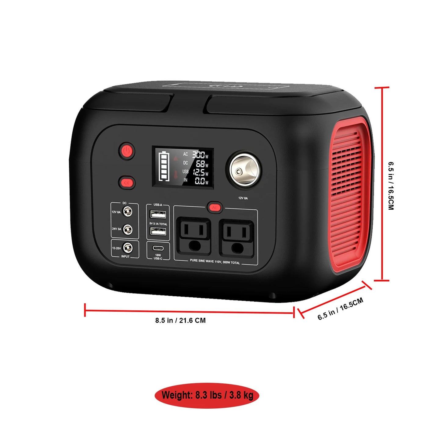 Portable Power Station 150W - Voltuya